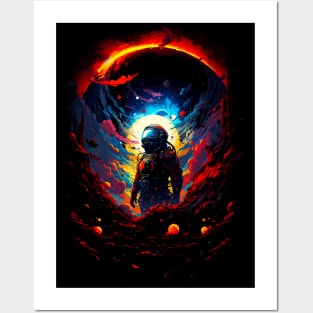 Space Exploration, Cosmos Atmosphere. Posters and Art